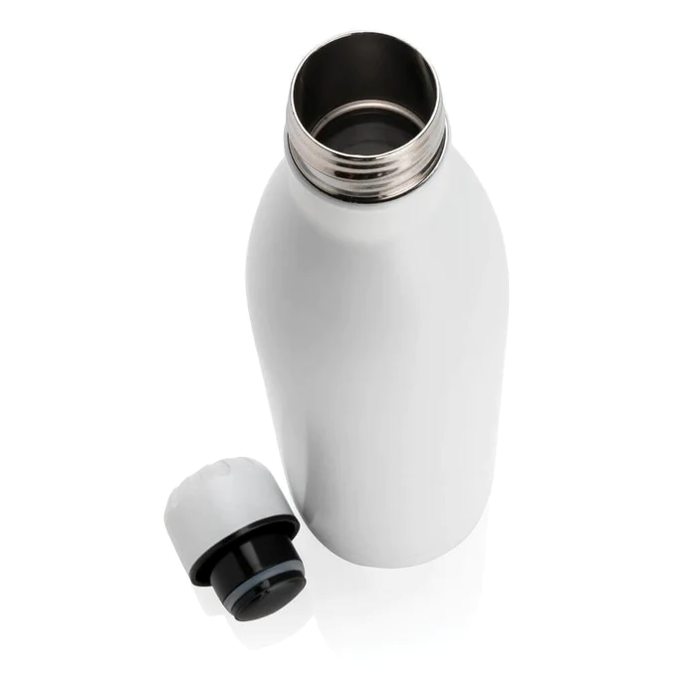 Double Wall Stainless Steel Bottle – White2